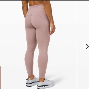 Lululemon Fast and Free High-Rise Tight 28" *Non-Reflective Brushed Nulux